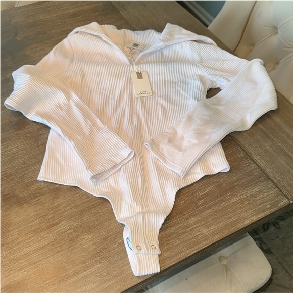 NWT Good American Zip Bodysuit size 12 - Picture 5 of 9